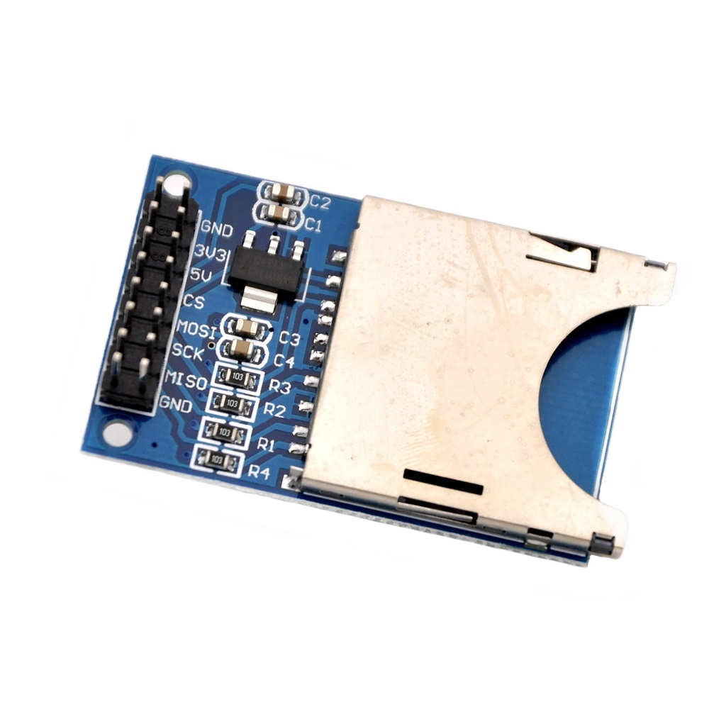 SD Karten Modul SD Card Reader Module (SPI) für Arduino 3.3V/5V | eBay